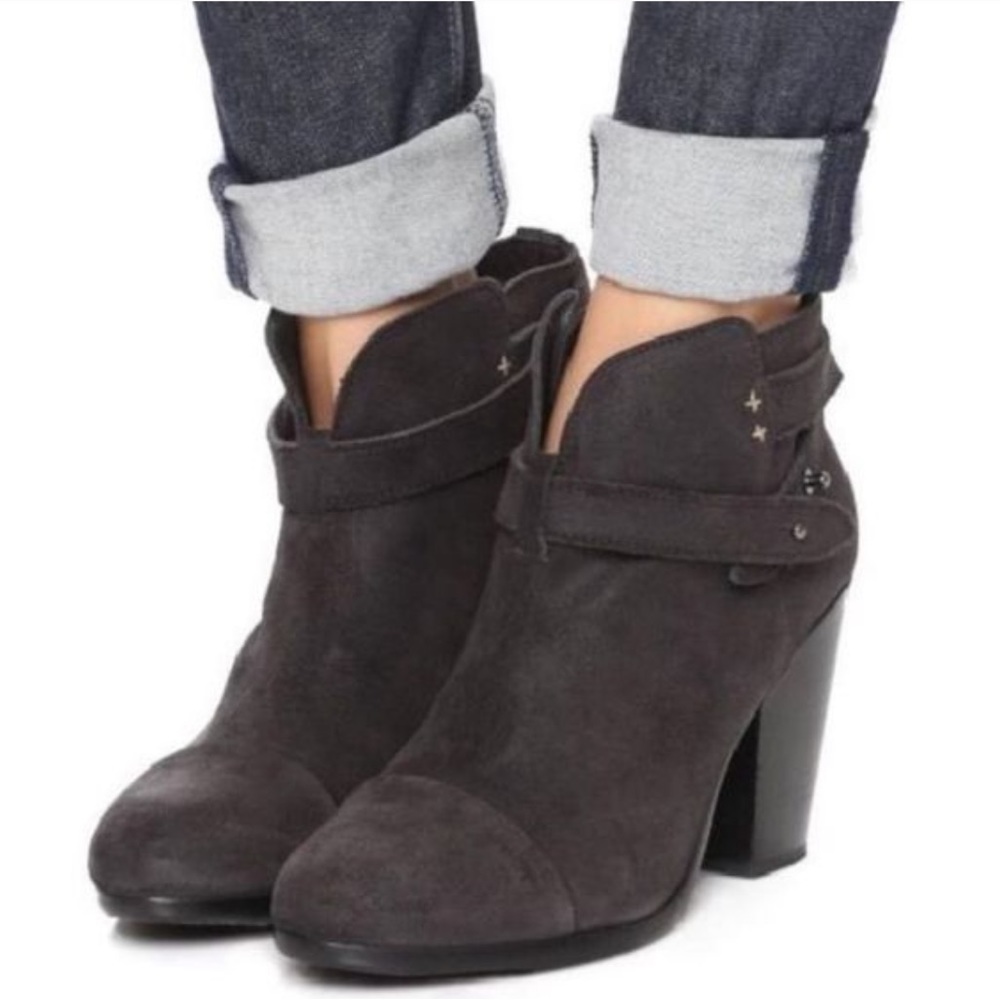 rag & bone harrow suede ankle boots